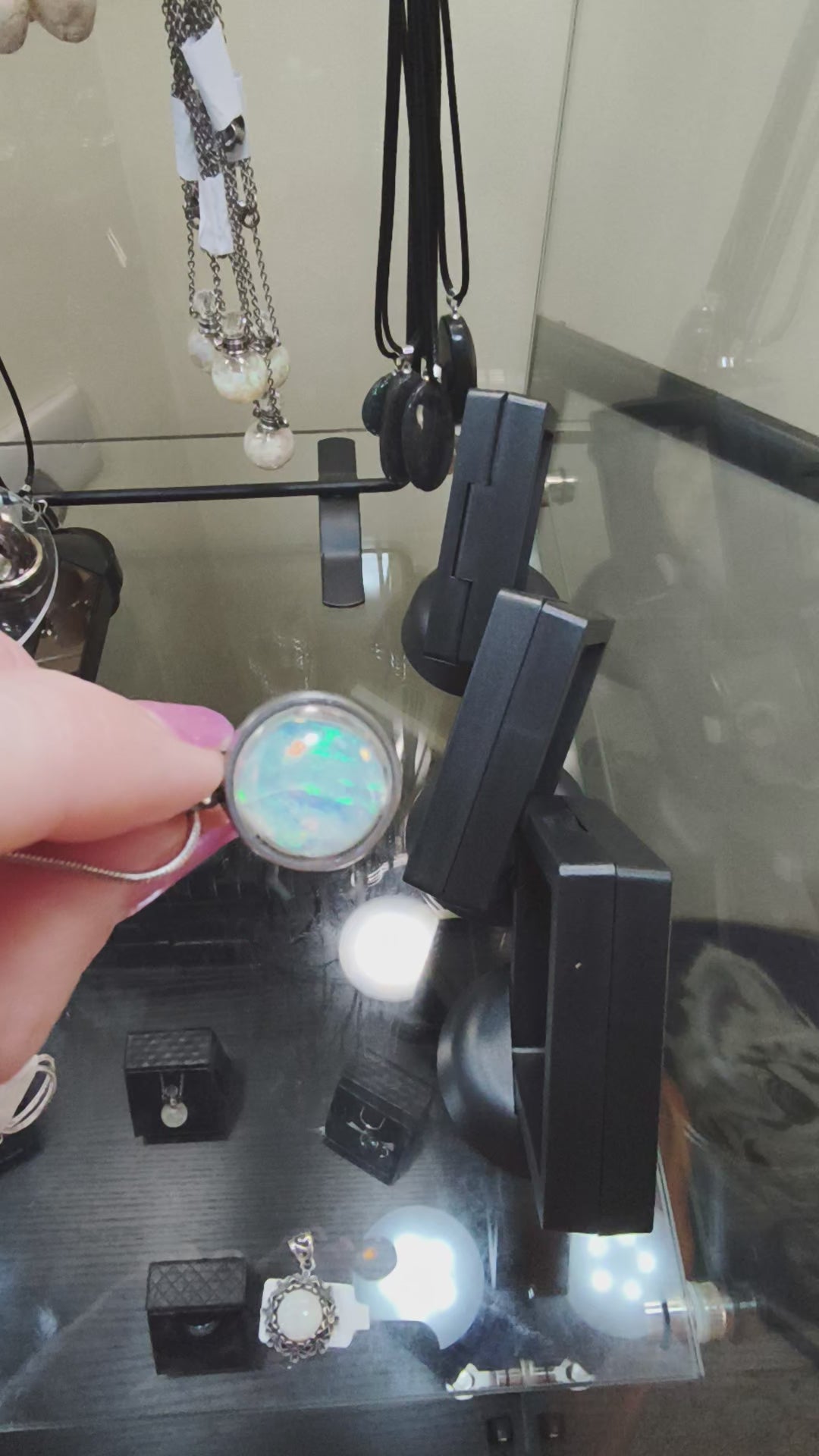 Copper Pedy Opal pendant