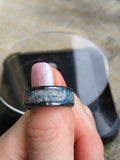 Opal Inlay Ring Size 7