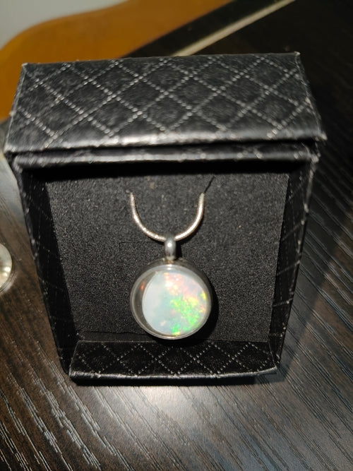 Copper Pedy Opal Pendant
