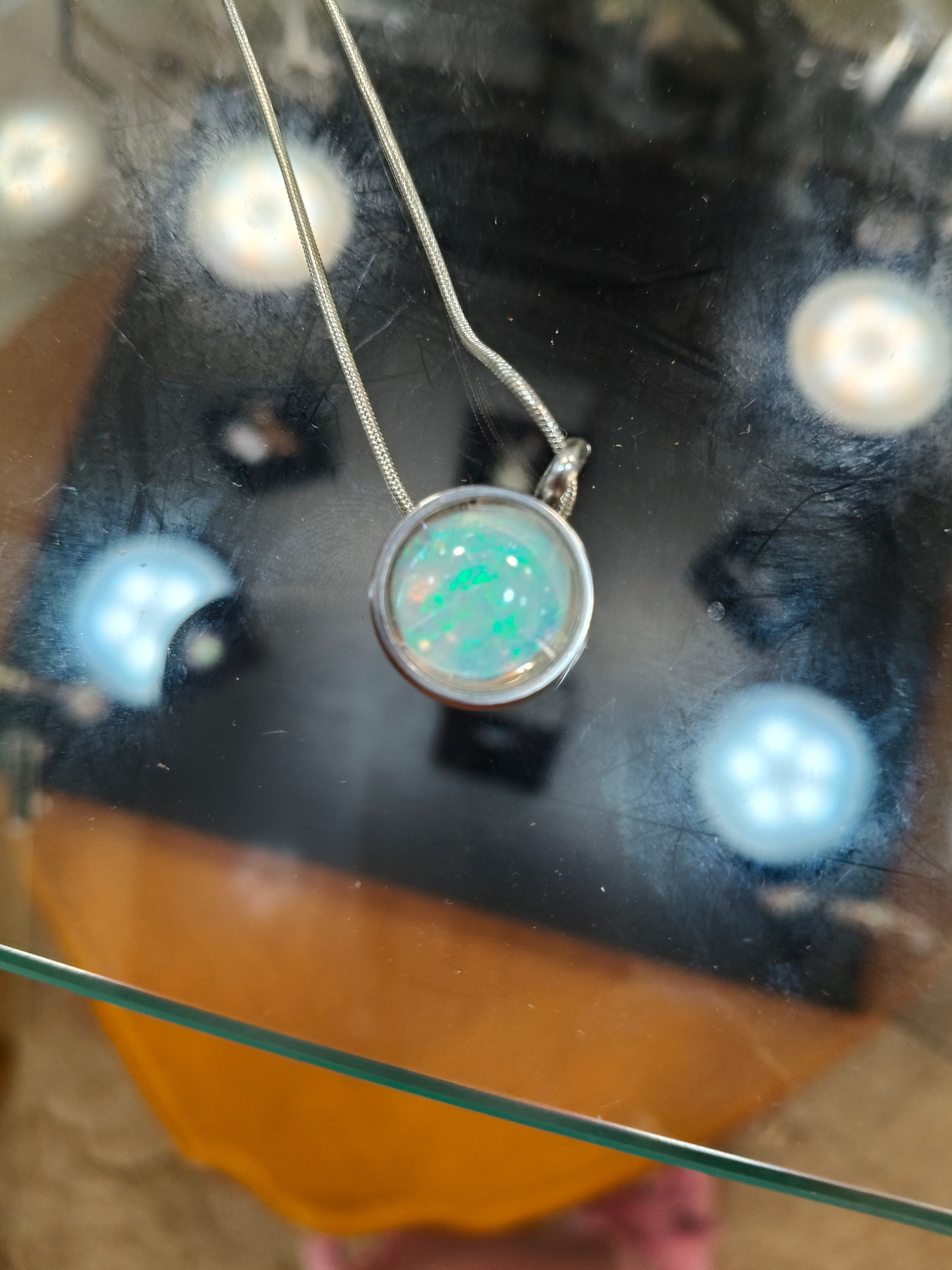Copper Pedy Opal pendant