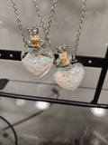 Opal chip necklace