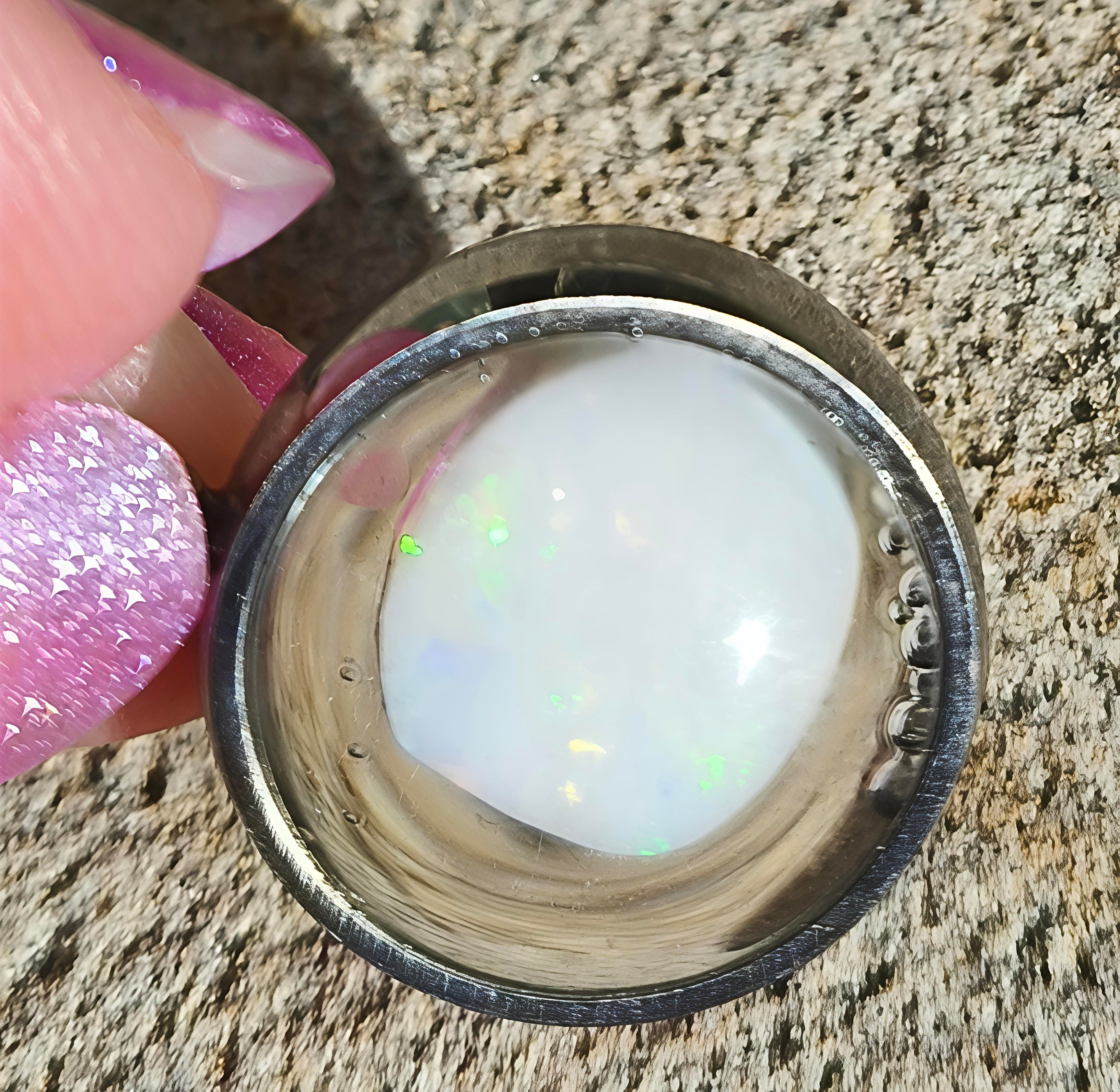 Copper Pedy Opal Pendant