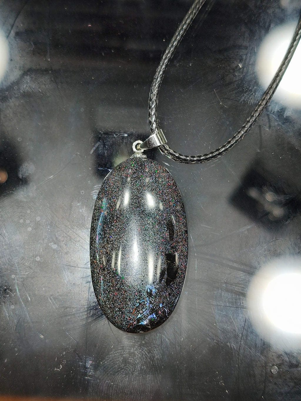 QLD fairy opal pendant