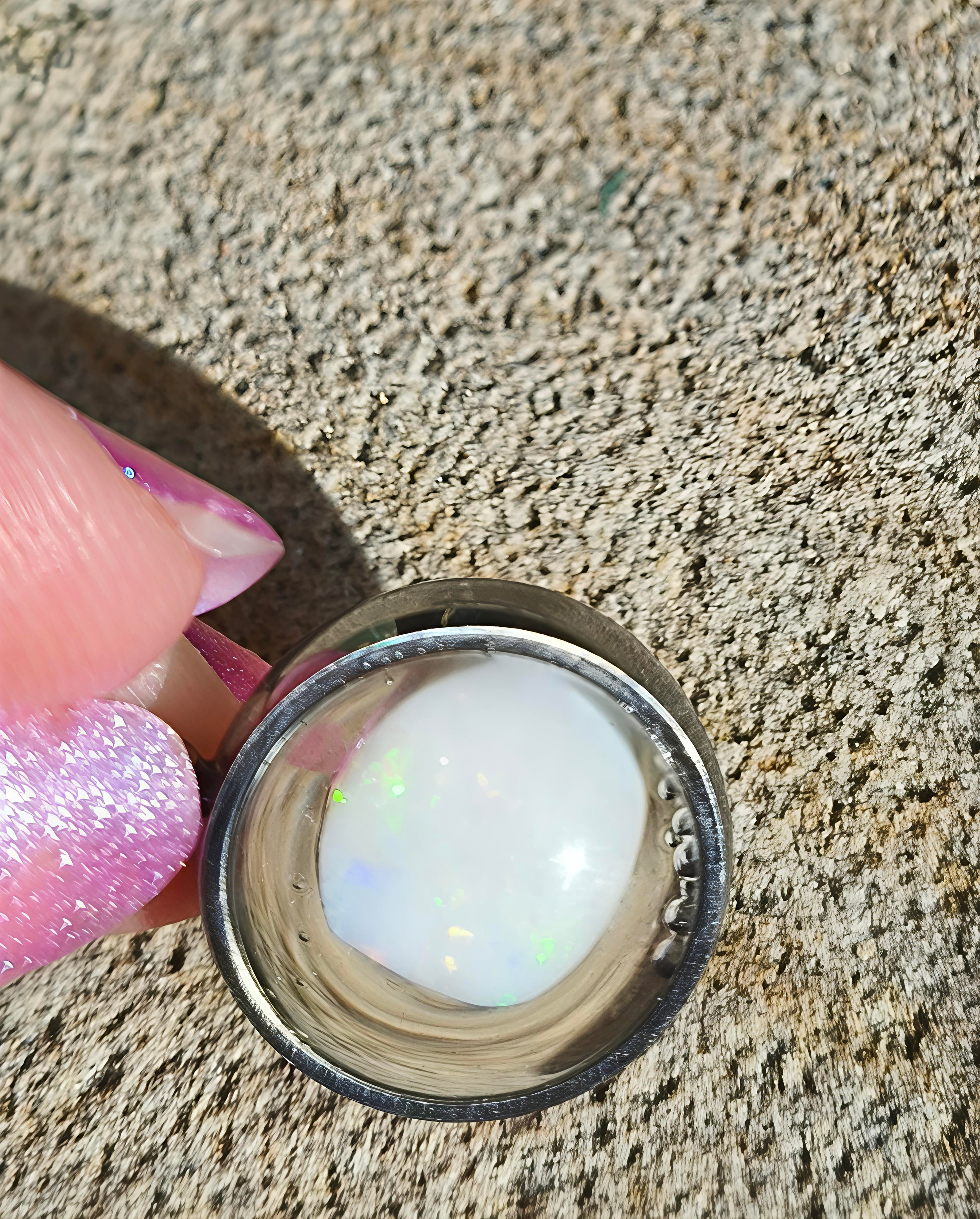 Copper Pedy Opal Pendant